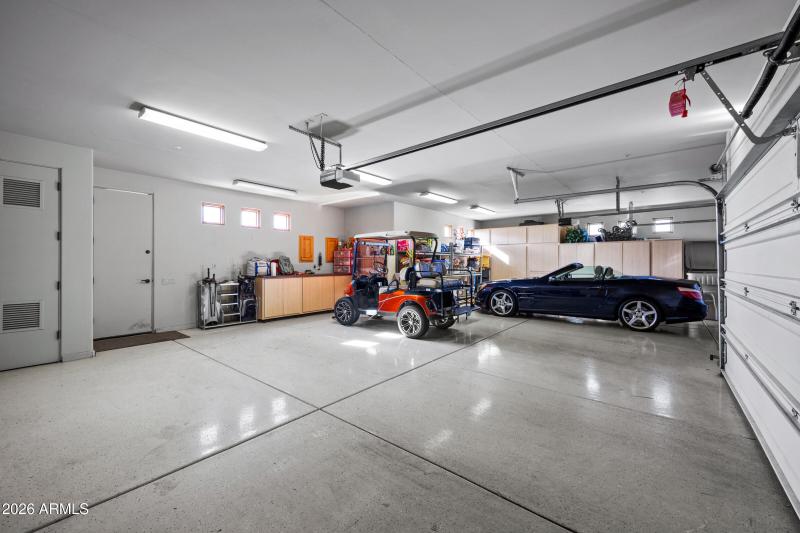 Nice 3 car garage