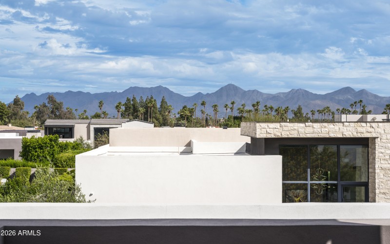 Upper patio deck views