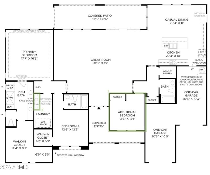 Wayland Craftsman Floorplan