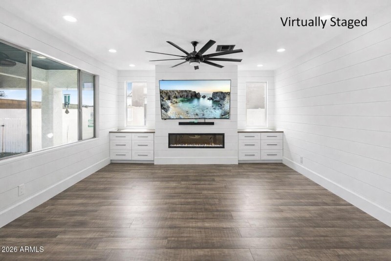 Family Room 1 Virtually Staged