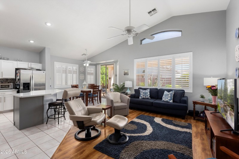 Wider View of the Great Room