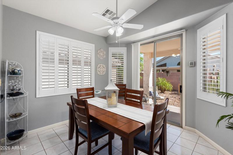 Closer View of Dining Room