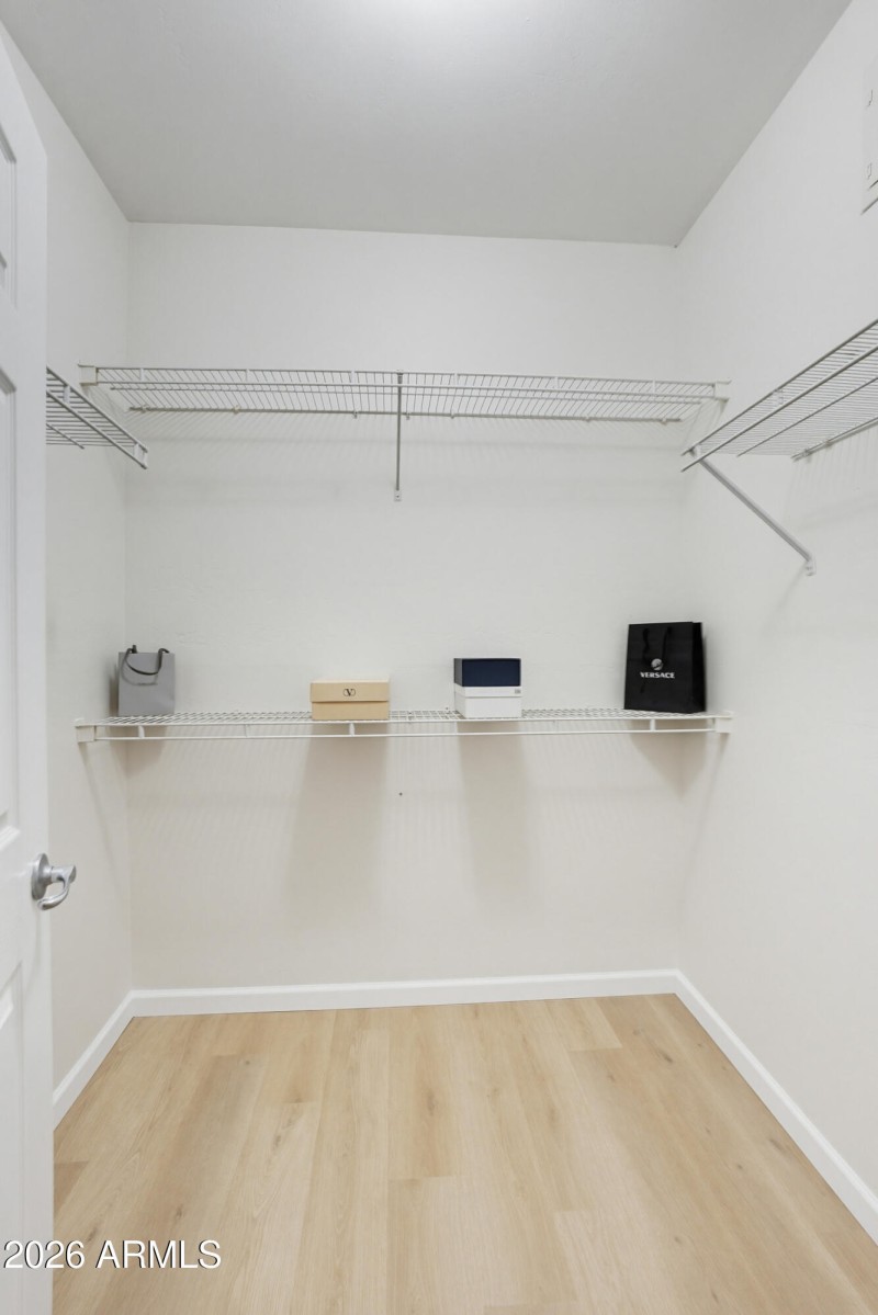 Master Bedroom Walk-In Closet