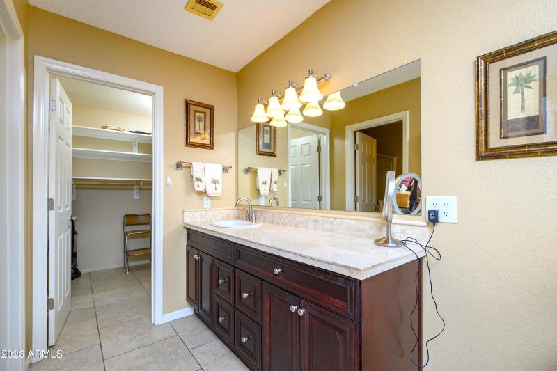 Vanity area Outside Primary Bath