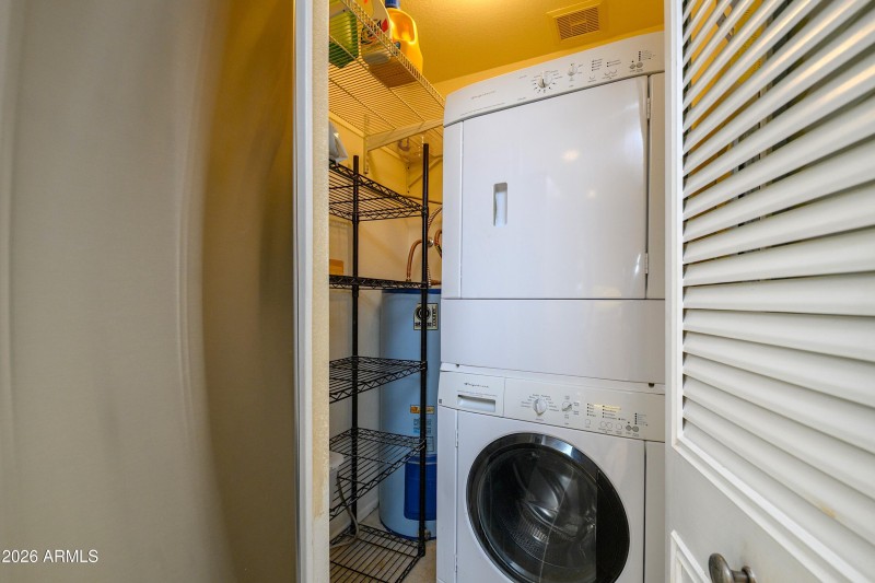 Inside Laundry w/Pantry Space