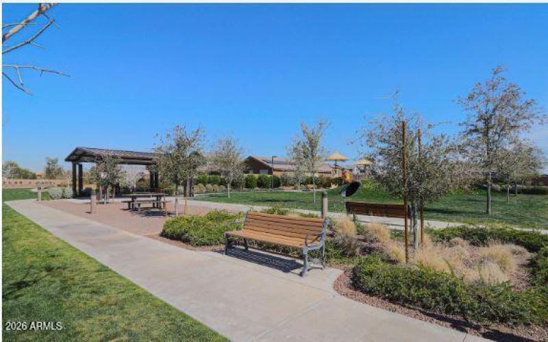 walking path by park