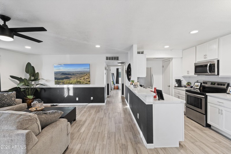 10-Living to Kitchen