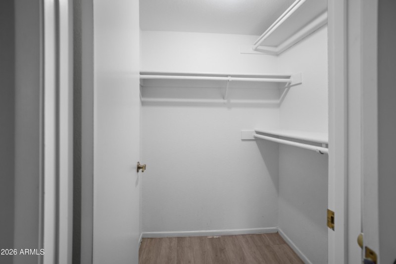 Primary Walk in Closet