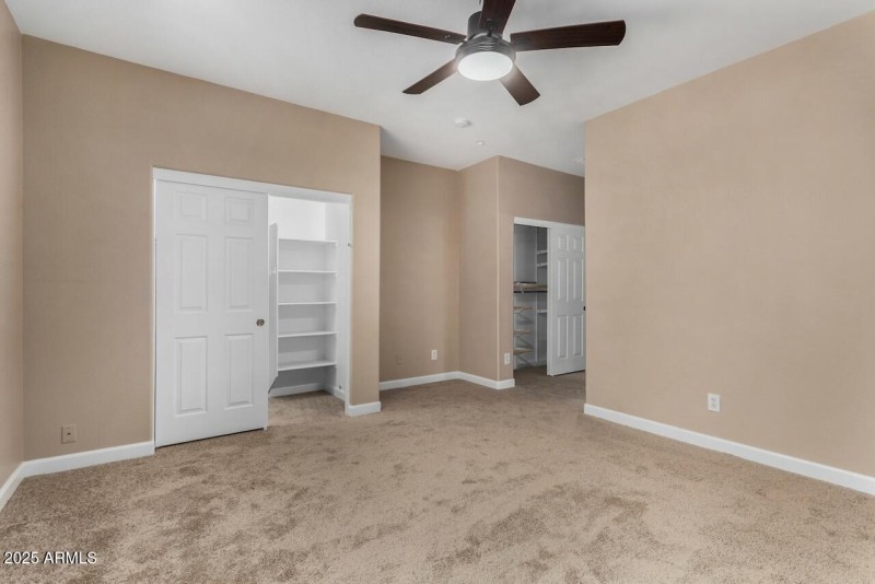 16-Master Bedroom with Dual Closets