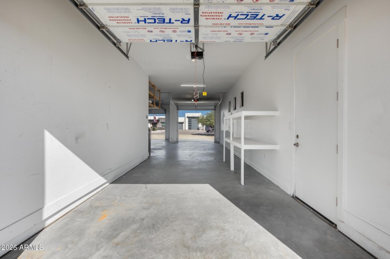 4 car garage with pull through