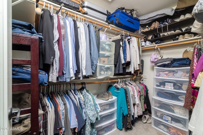 Master closet