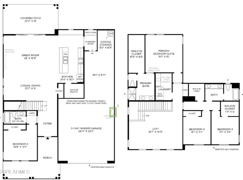 Upland Floorplan