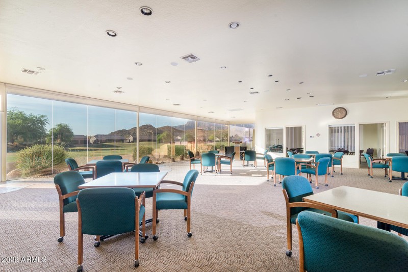 HOA card & game room