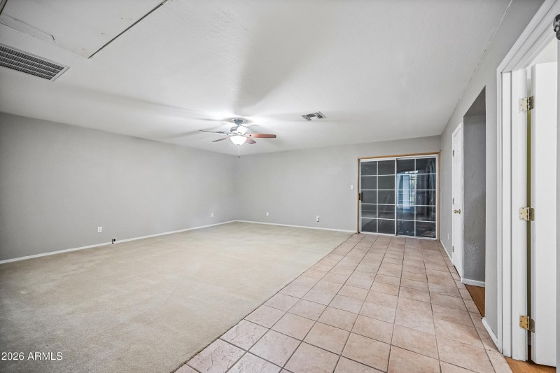 Bonus Room off of Kitchen