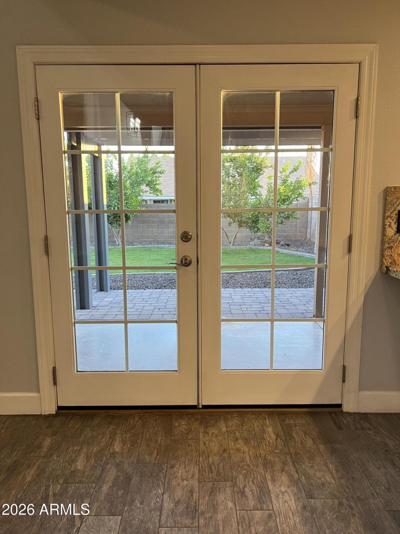 Upgraded French Doors