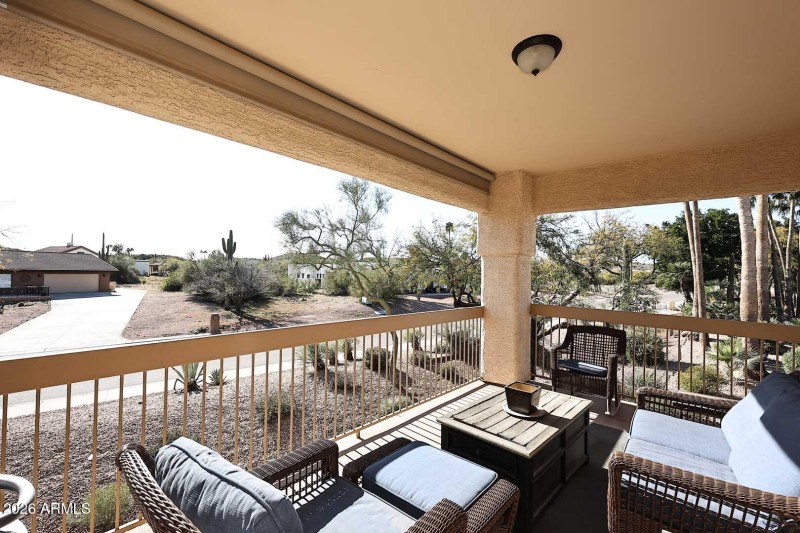 Covered Balcony