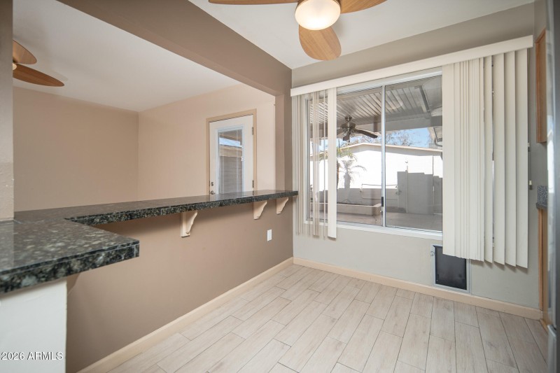 Granite Breakfast Bar