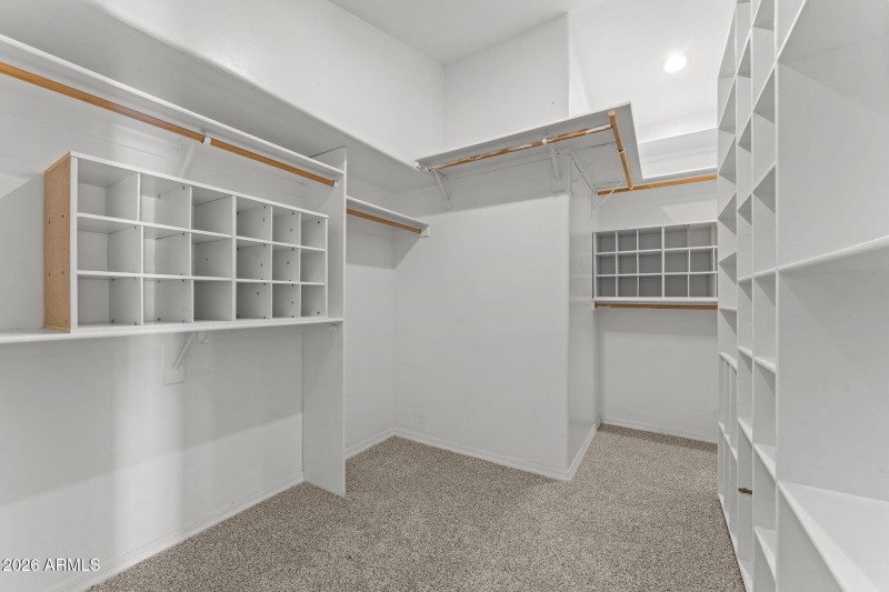 Primary Walk in closet
