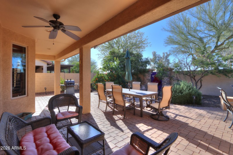 Plenty of entertaining spaces