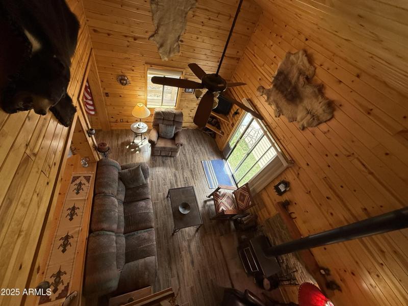 Living area from loft