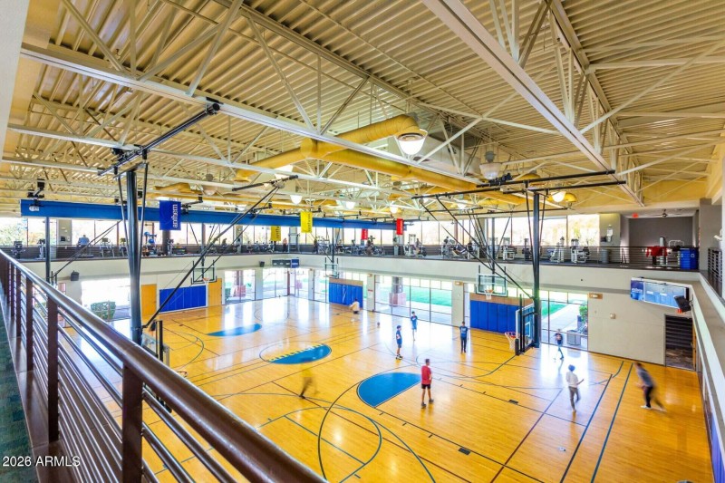 Comm Ctr Basket Ball Court