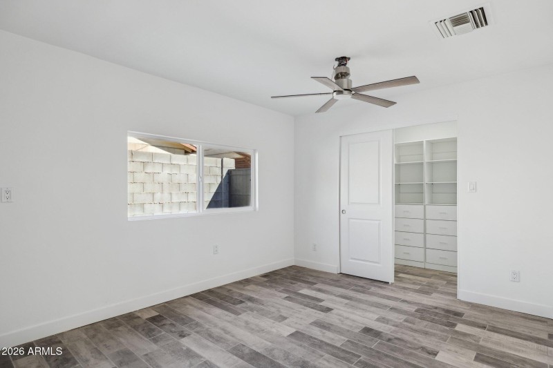 Bedroom with Walk-In Closet