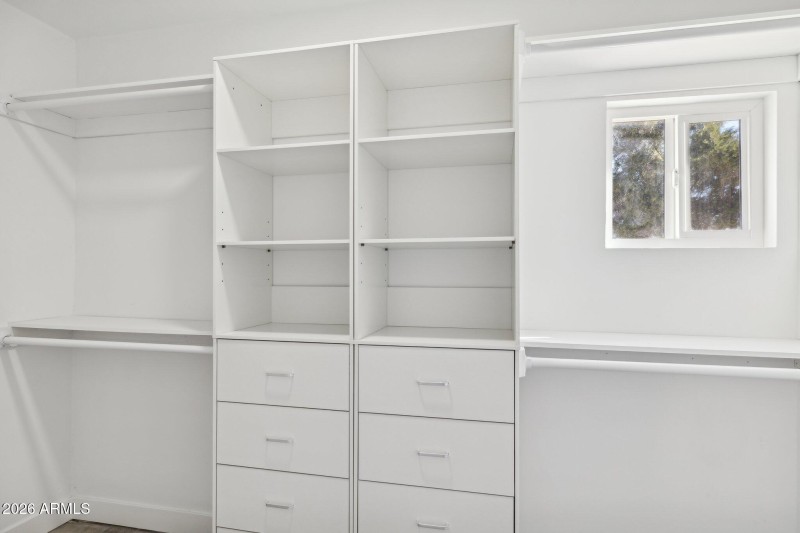 Walk-In Closet Storage System