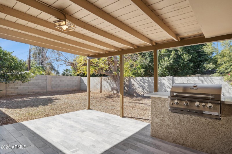 Backyard Patio and Grill