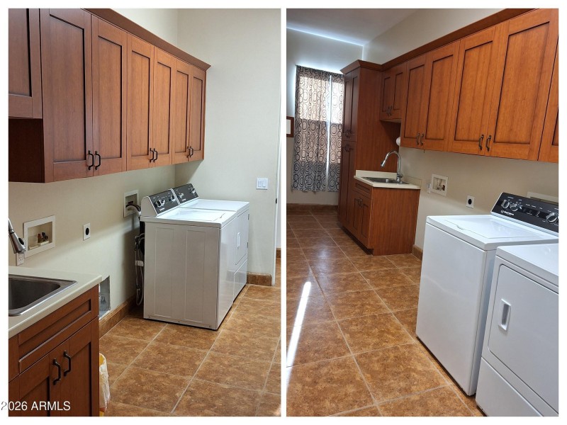 Laundry rm from hall