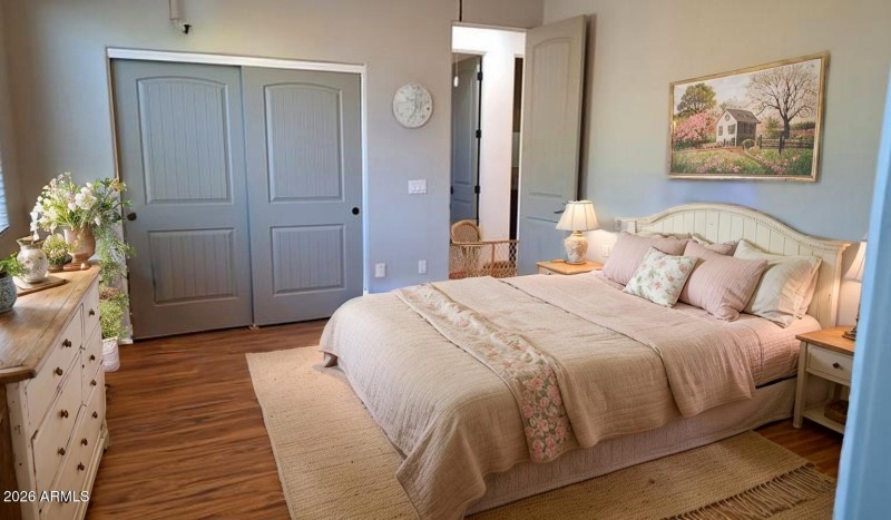 Bdrm 2 virtually staged