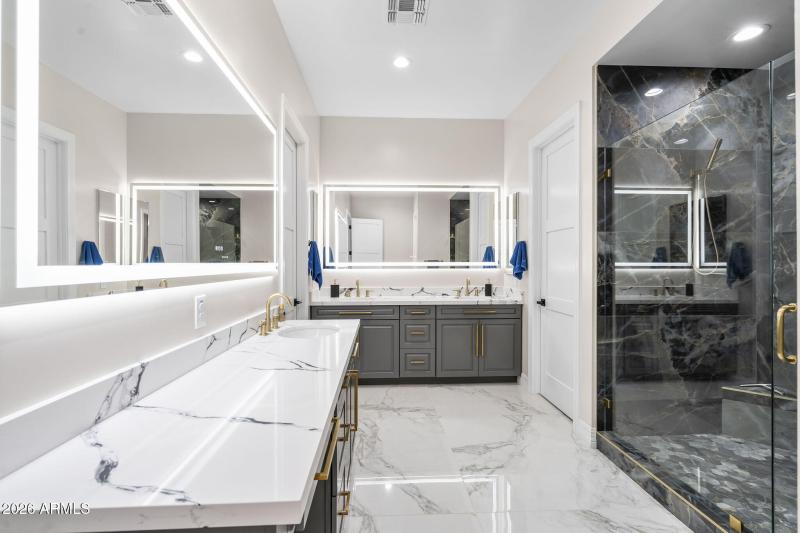 Master bathroom