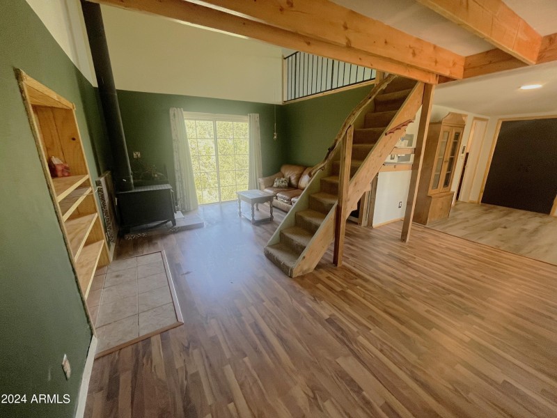 Stairs to loft