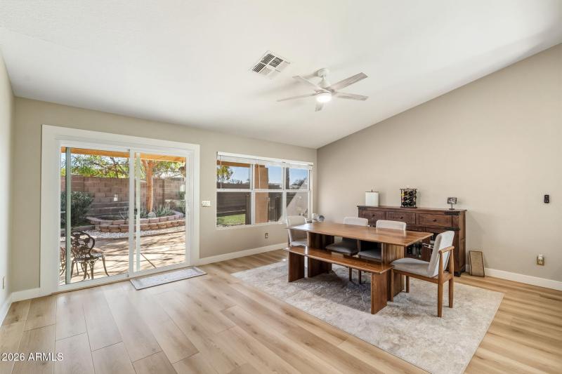 Dining w/Access to Covered Patio