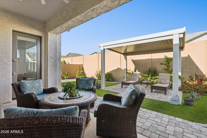 Back patio