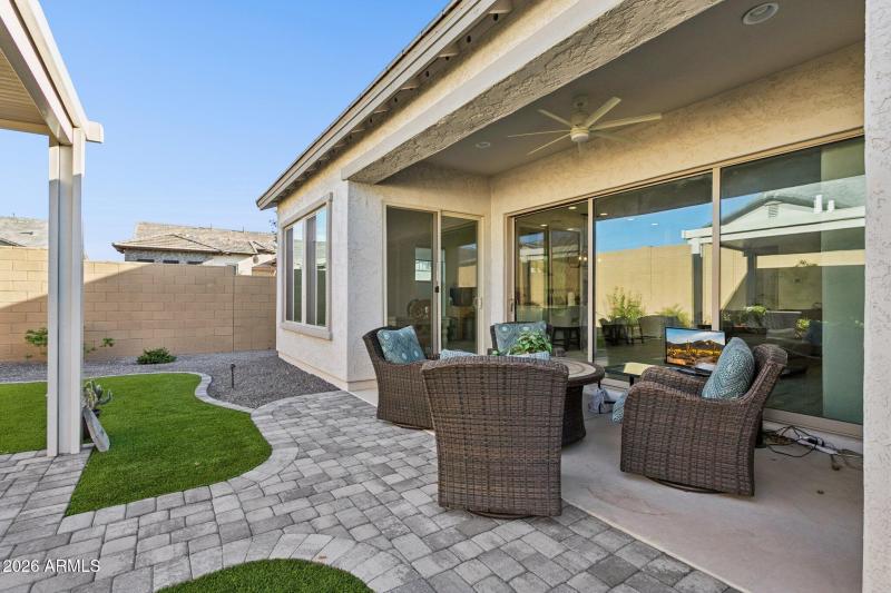 Back patio
