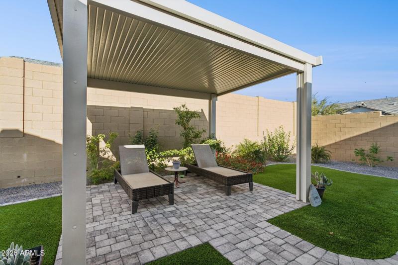 Back patio