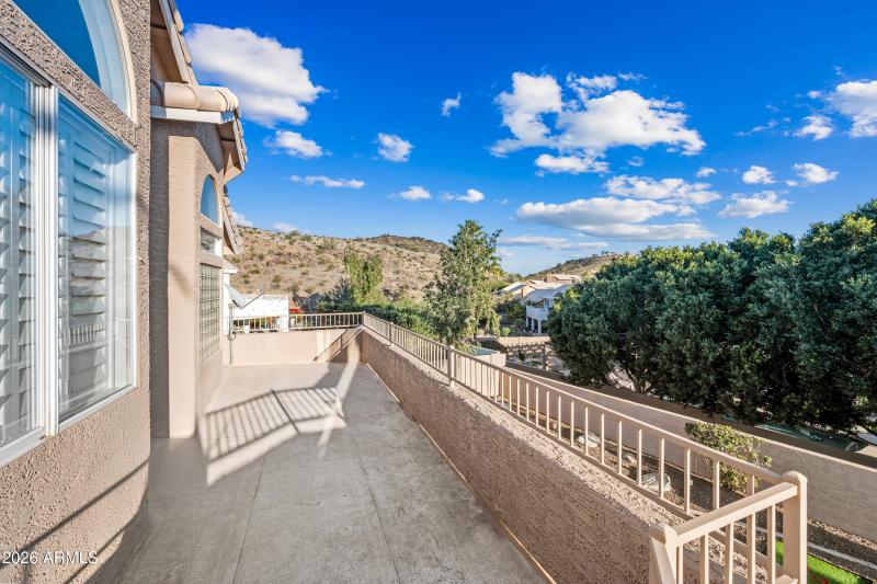 Walk Out Deck off of Master Bedroom