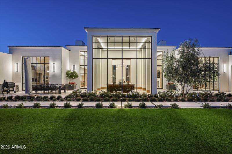 Backyard View of Home