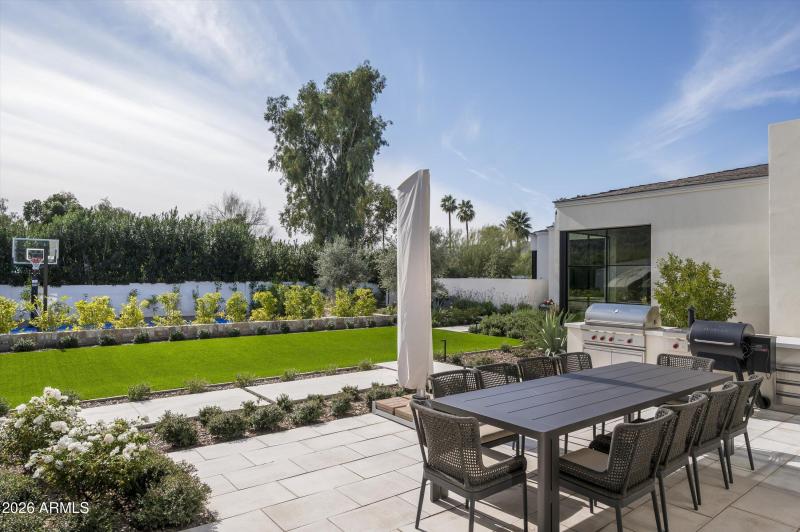 Backyard Dining Area