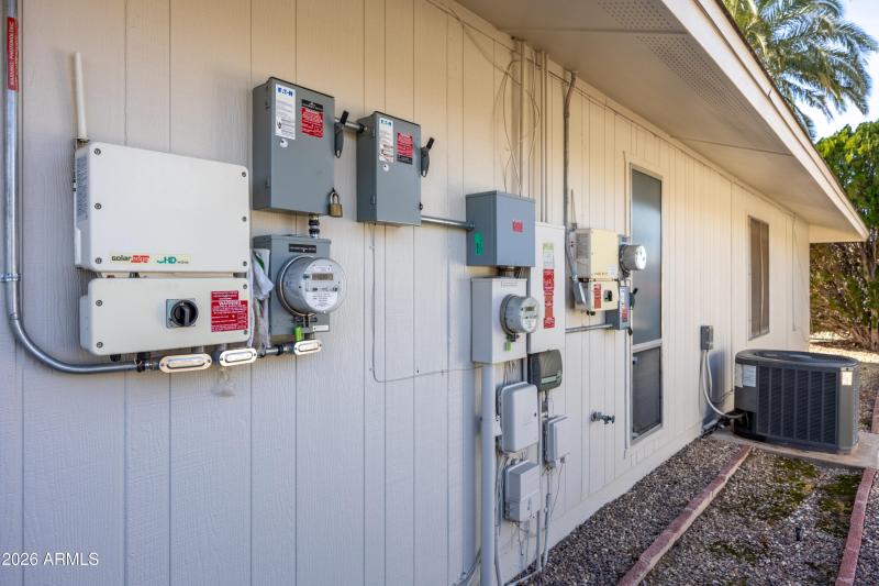A/C, Solar panels