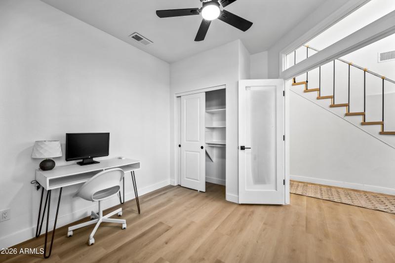 Bedroom with Closet