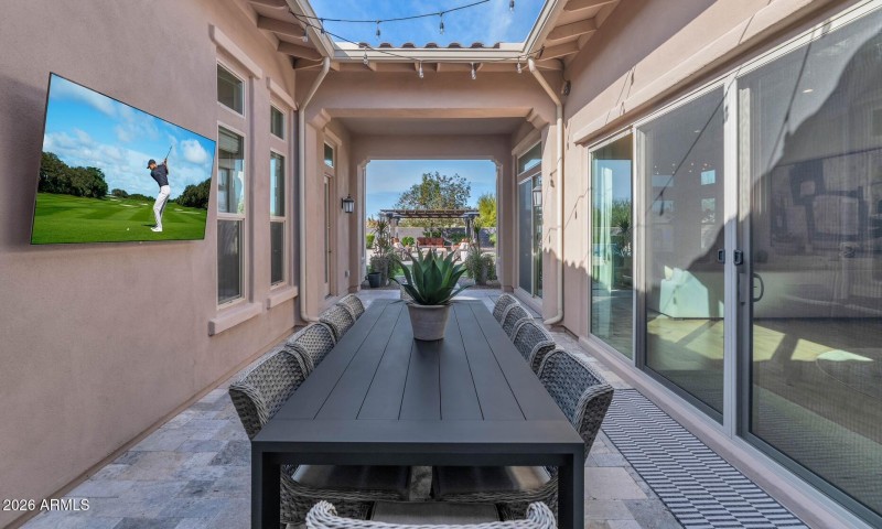 Rear Courtyard