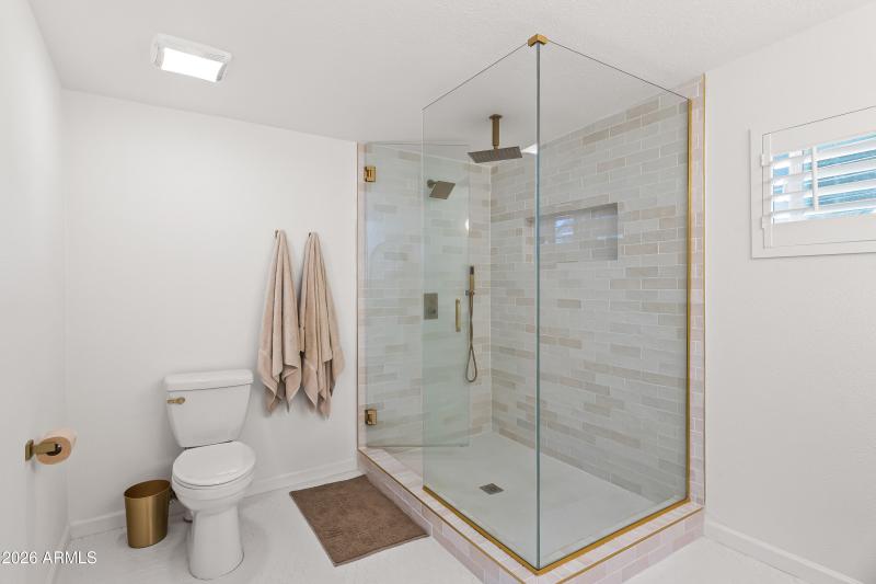 PRIMARY BATHRM _ WALK-IN SHOWER