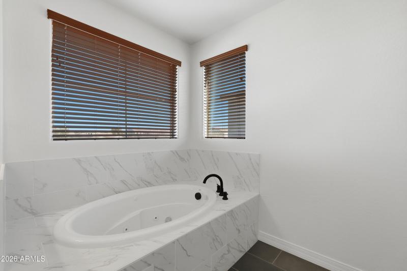 Upstairs Primary Jetted tub