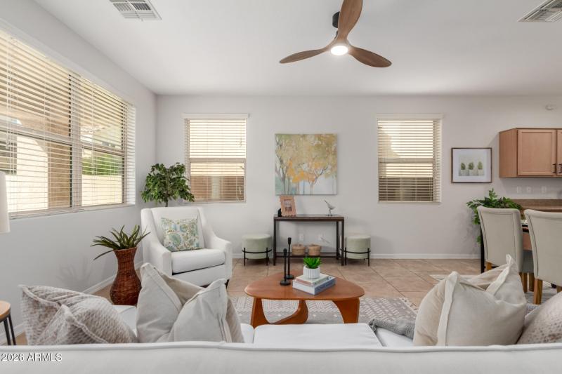 Spacious Common Living Area