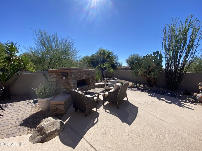 Outdoor Fireplace