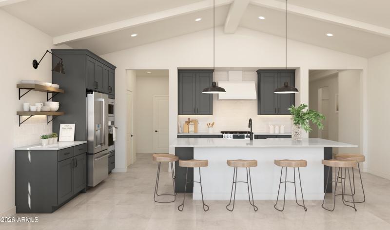 Chalet Arosa_Kitchen_Farmhouse