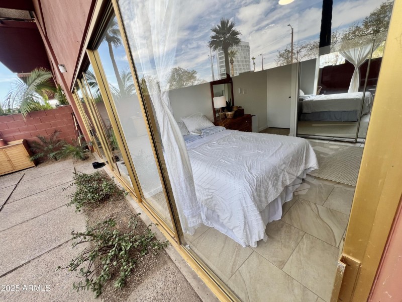 bedroom patio