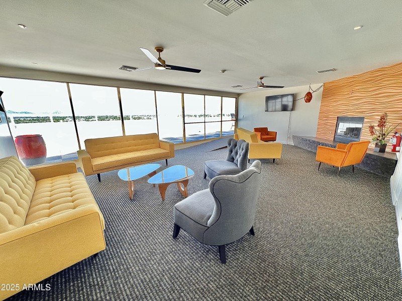 Lounge indoor terrace