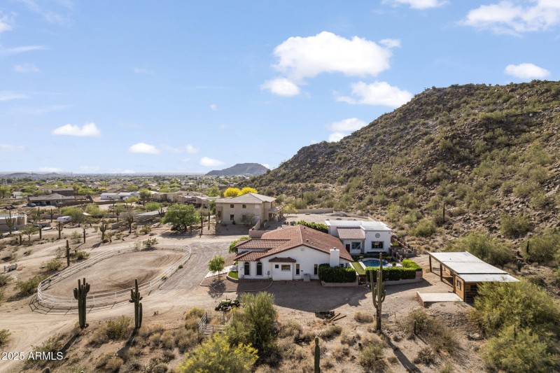 On almost 2 acres